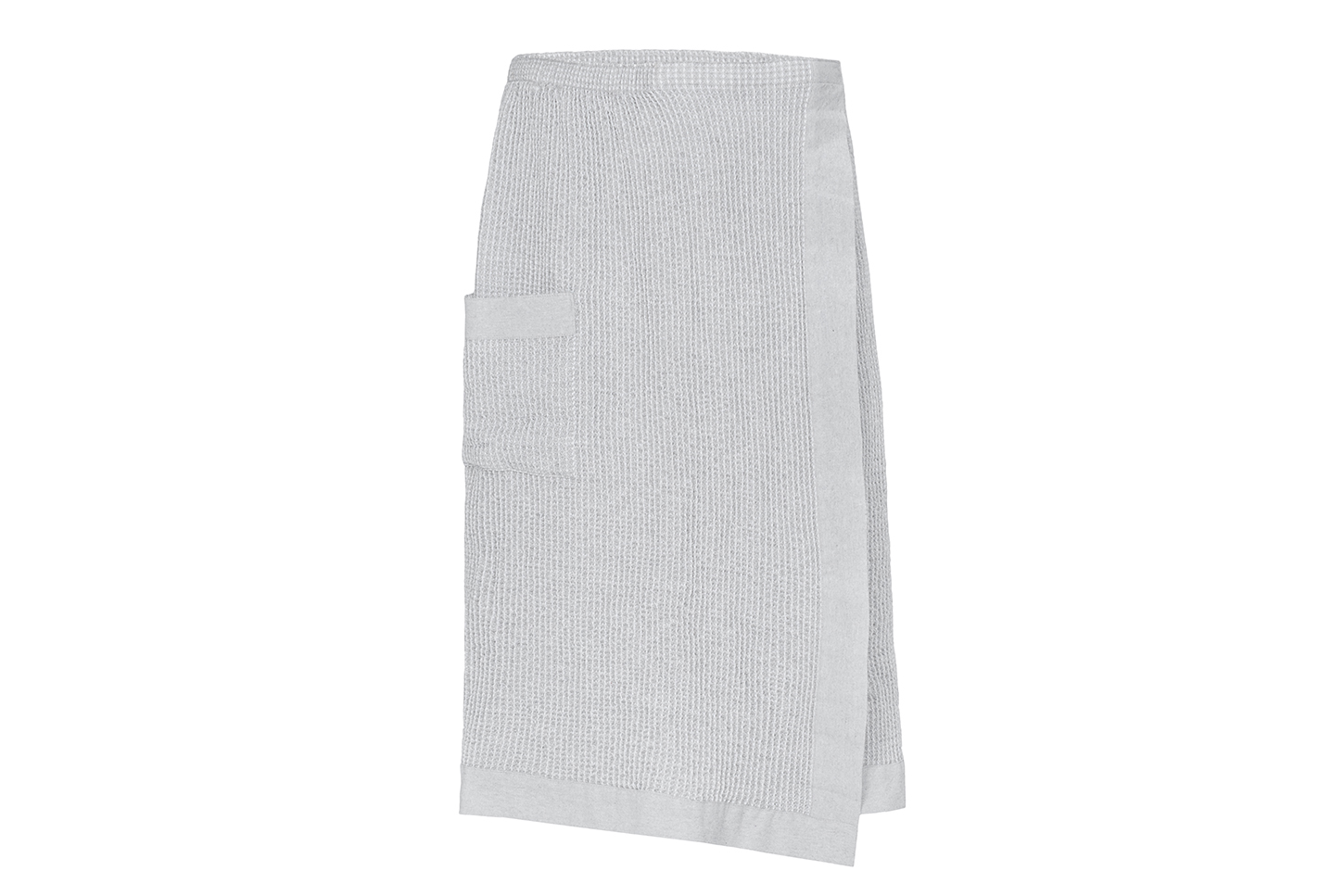 Kenno lannepyyhe harmaa/valkoinen